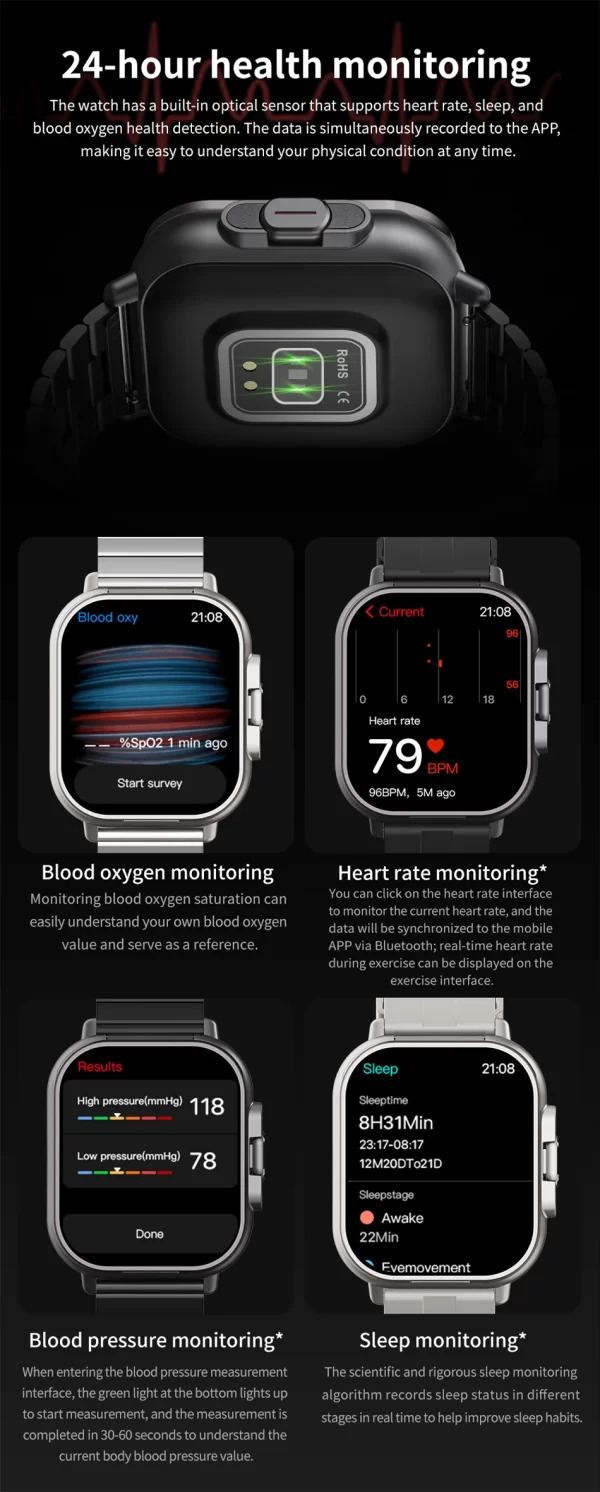 smartwatch bluetooth chamada - Image 19