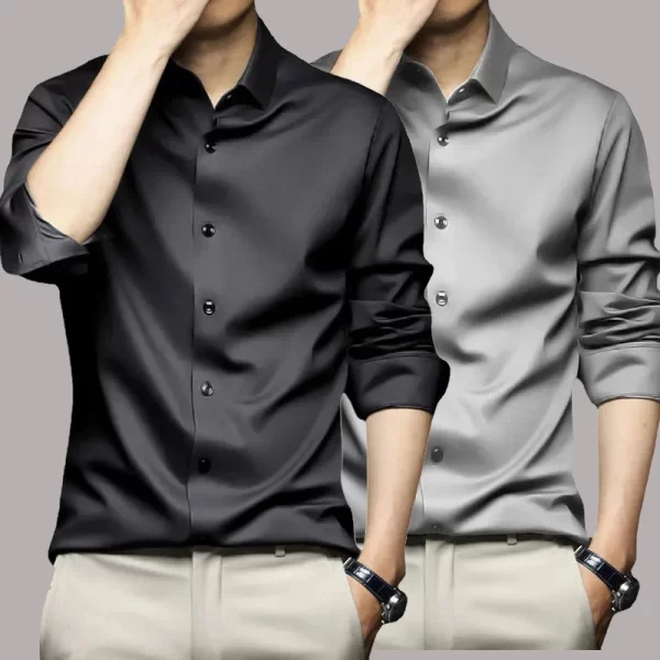 Camisa de manga comprida masculina - Image 10